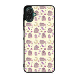 Pusheen The Cat Moon Pattern Samsung Galaxy A07 Case QC6948