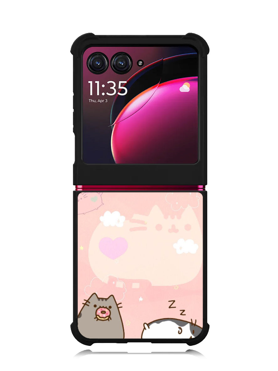 Pusheen The Cat Sleeping Motorola Moto Razr Plus 2023 , Moto Razr+ 2023 Case