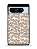 Pusheen The Cat Pattern Google Pixel 8 Pro Case QC6949
