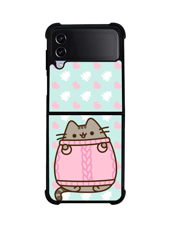 Pusheen The Cat 2nd Samsung Galaxy Z Flip 4 5G 2022 Case