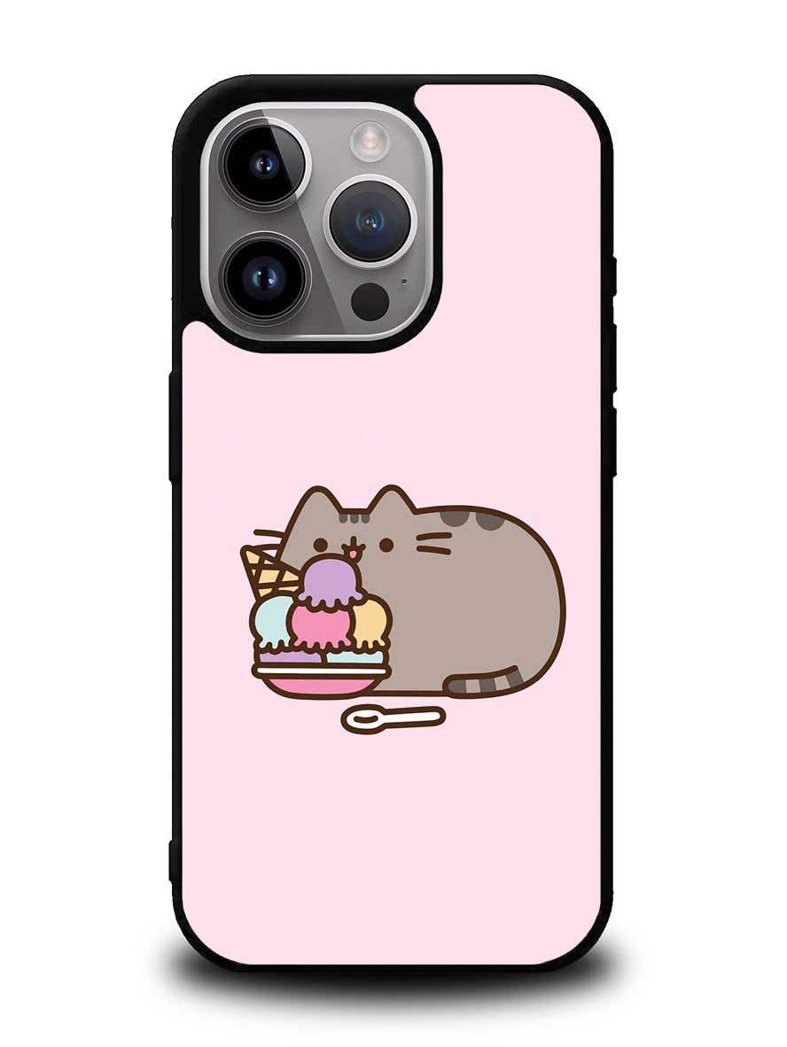 Pusheen The Cat Ice Cream iPhone 14 Pro Max Case QC6946