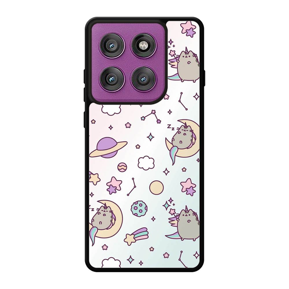 Pusheen The Cat Fairy Unicorn Motorola Moto Edge 60 Pro Case