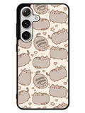 Pusheen The Cat Pattern Samsung Galaxy S25 5G Case