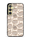 Pusheen The Cat Pattern Samsung Galaxy S24 Plus 5G , Samsung Galaxy S24+ 5G Case