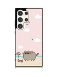 Pusheen The Cat Cool Summer Samsung Galaxy S23 Ultra 5G Case QC6933