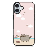 Pusheen The Cat Cool Summer iPhone 16 Plus Case QC6933
