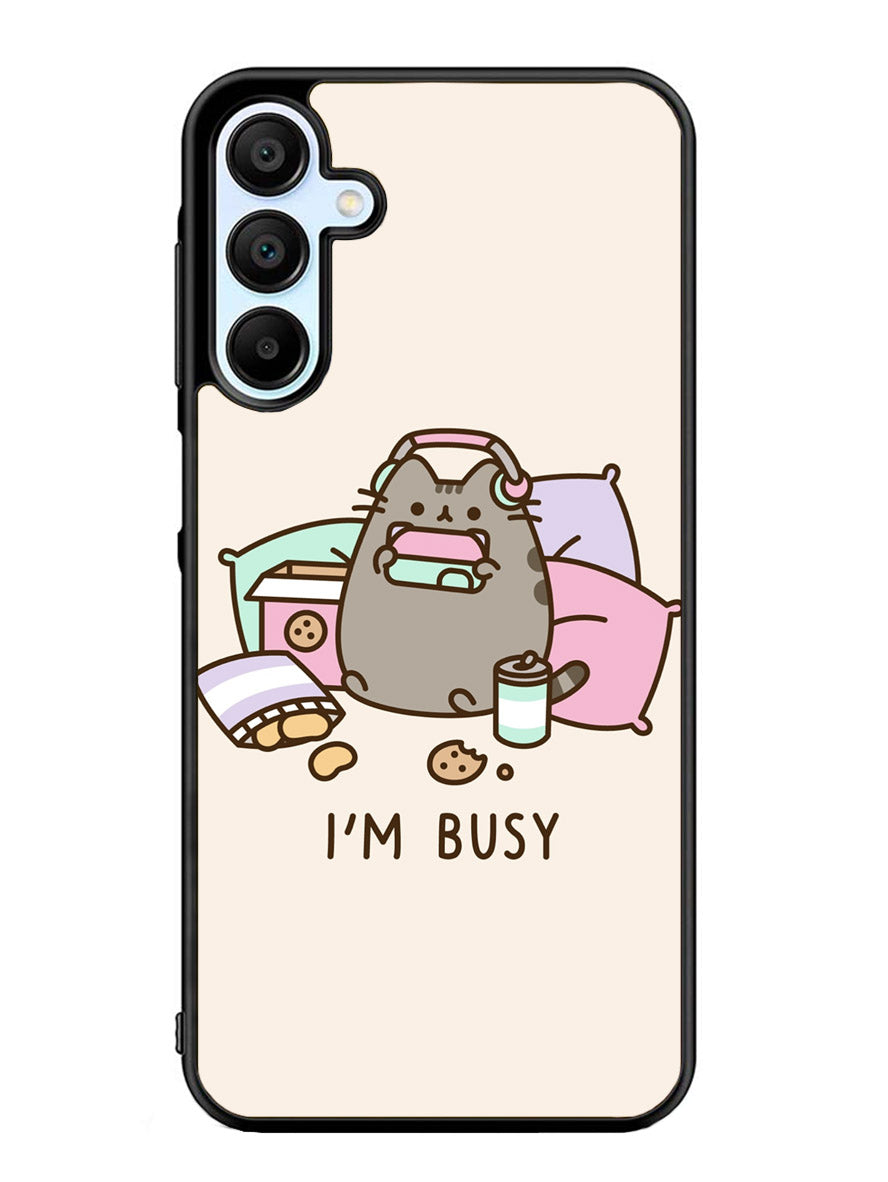 Pusheen The Cat Very Busy Samsung Galaxy A25 5G Case