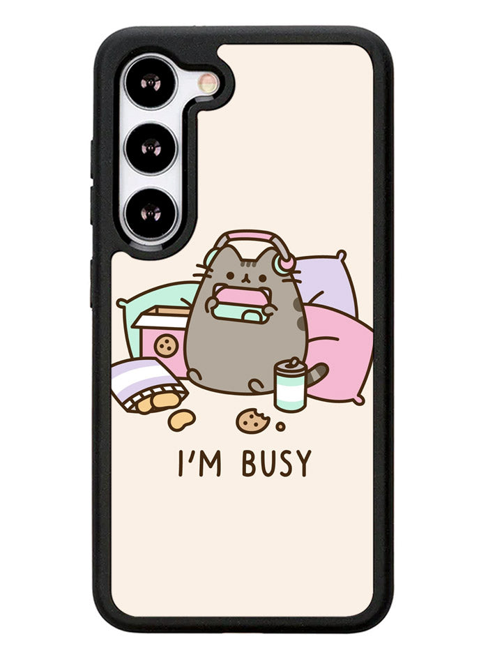 Pusheen The Cat Very Busy Samsung Galaxy S23 5G Case