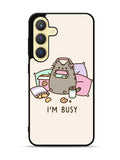 Pusheen The Cat Very Busy Samsung Galaxy S24 Plus 5G , Samsung Galaxy S24+ 5G Case