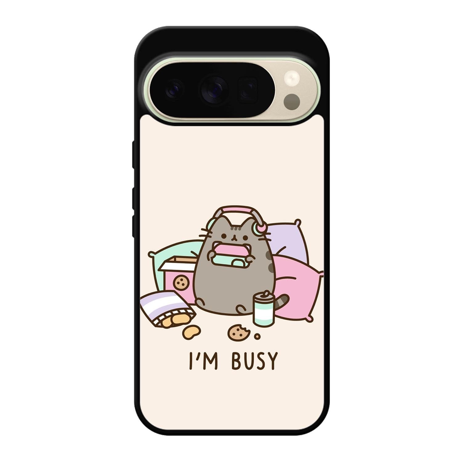 Pusheen The Cat Very Busy Google Pixel 10 Pro Case