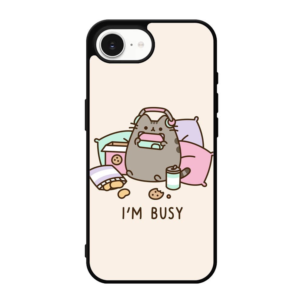 Pusheen The Cat Very Busy iPhone 17e Case
