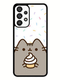Pusheen The Cat Rainbow Cupcakes Samsung Galaxy A53 5G Case