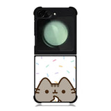 Pusheen The Cat Rainbow Cupcakes Samsung Galaxy Z Flip 6 Case