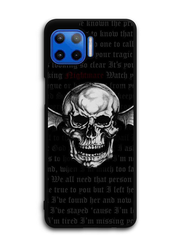 Deathbat Avenged Sevenfold Motorola Moto One 5G Case , Moto One 5G UW Case , Moto G 5G Plus Case