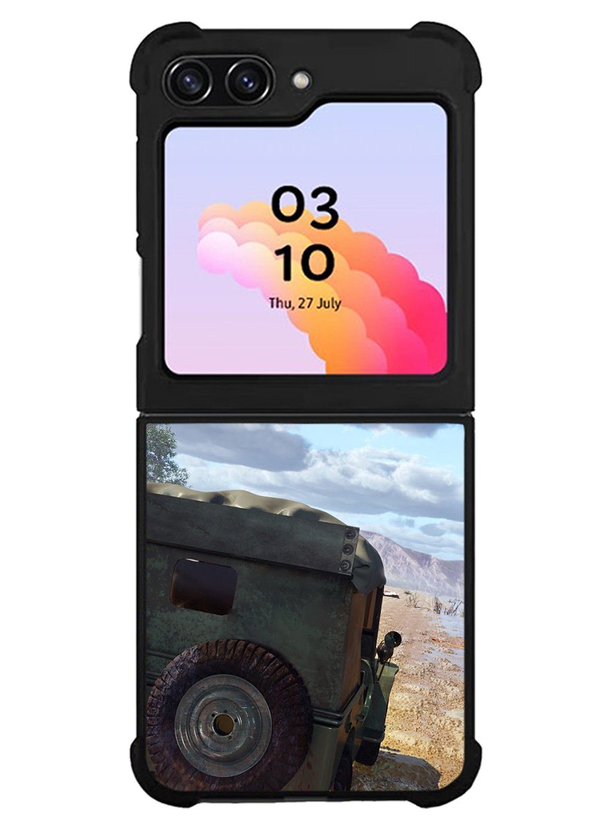 Free Fire Jeep Garena Samsung Galaxy Z Flip 5 5G 2023 Case OV7053