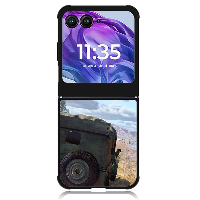 Free Fire Jeep Garena Motorola Moto Razr Plus 2024 , Moto Razr+ 2024 Case OV7053