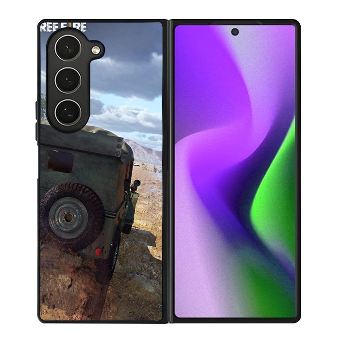Free Fire Jeep Garena Samsung Galaxy Z Fold 6 5G 2024 Case OV7053