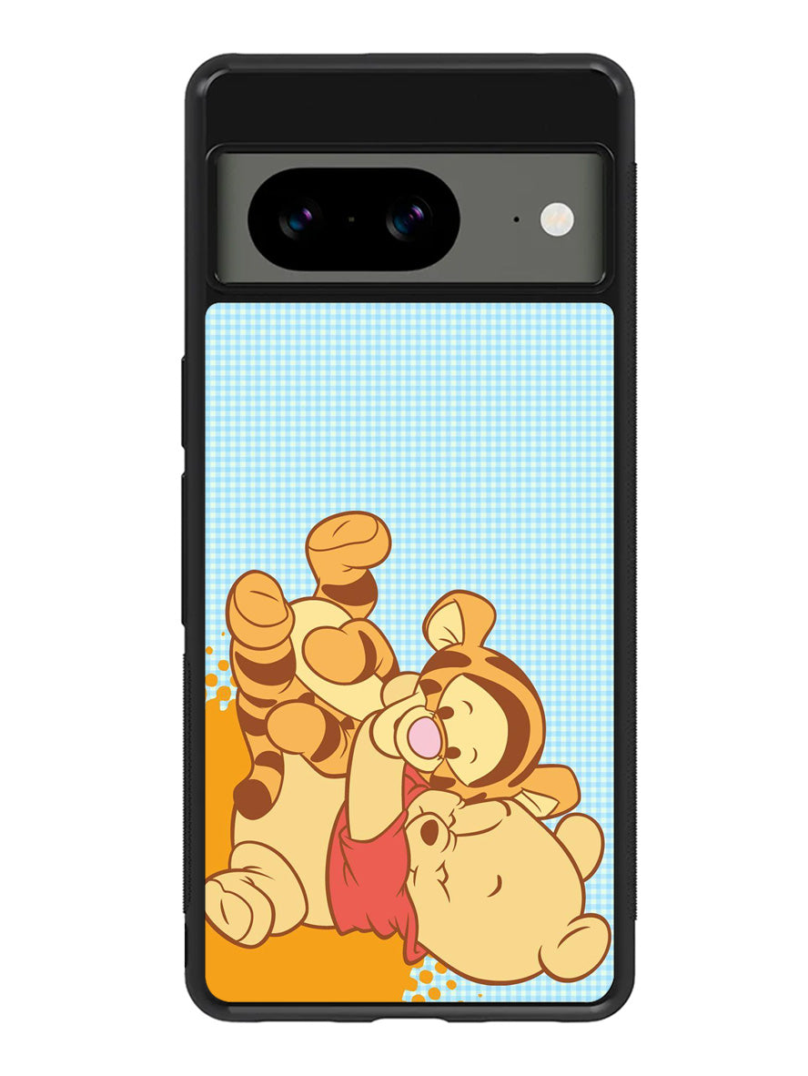 Winnie The Pooh And Tigger Google Pixel 8A Case QC6852