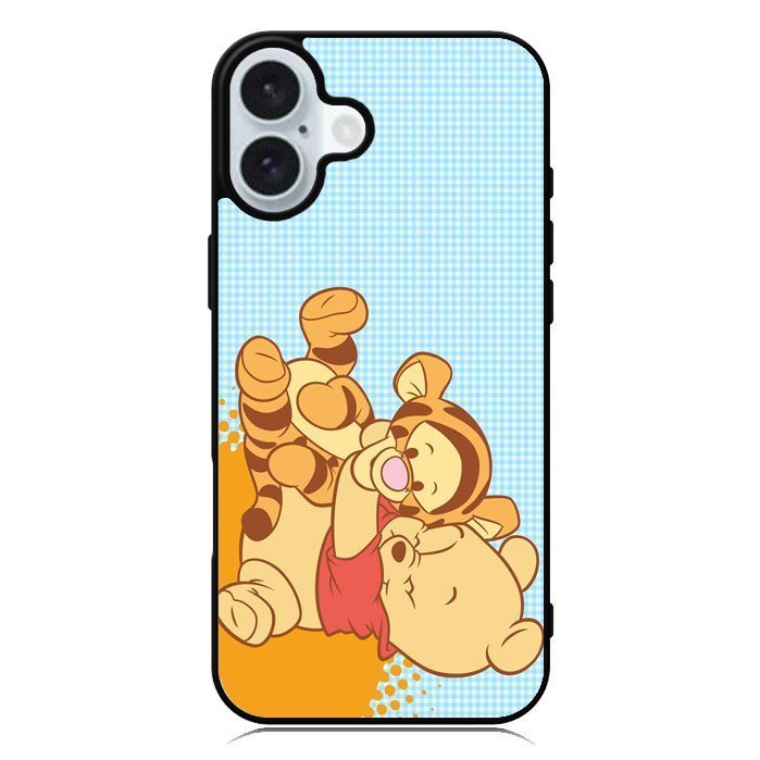 Winnie The Pooh And Tigger iPhone 16 Case QC6852