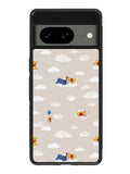 Winnie The Pooh Cloud Pattern Google Pixel 8 Case QC6854