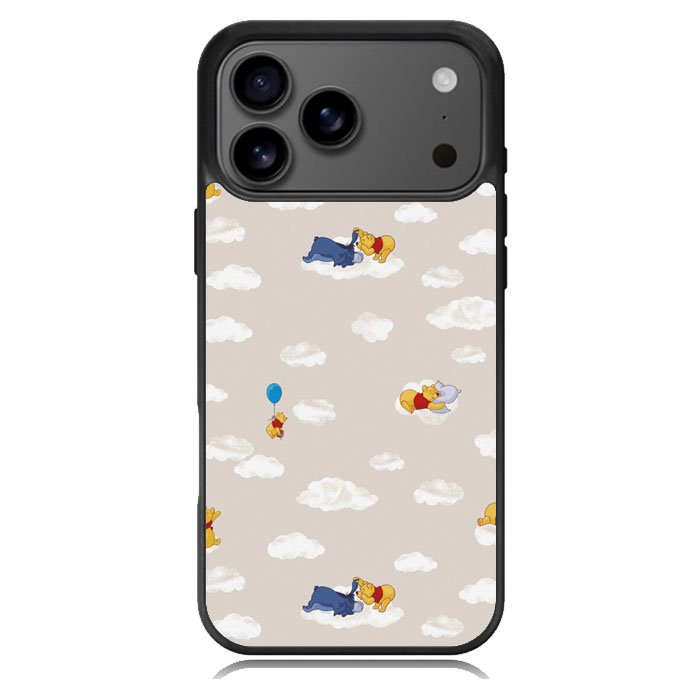 Winnie The Pooh Cloud Pattern Samsung Galaxy S26 Ultra Case OV6854