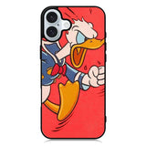 Angry Donald Duck iPhone 16 Case QC3819