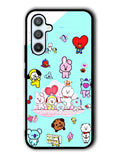 BTS BT21 Family Samsung Galaxy A14 5G Case QC4293