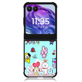 BTS BT21 Family Motorola Moto Razr Plus 2024 , Moto Razr+ 2024 Case OV4293
