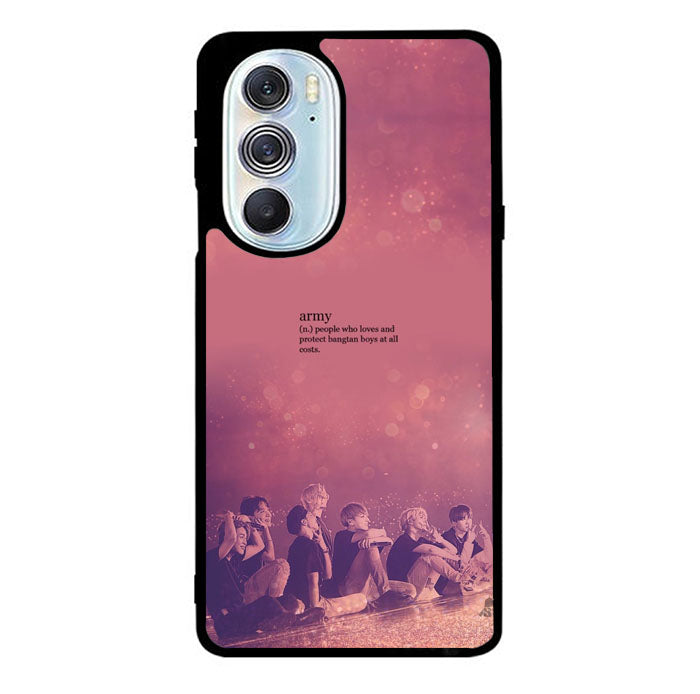 BTS Army Noun Motorola Moto Edge 2022 Case