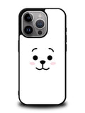 BTS BT21 RJ Face iPhone 16 Pro Max Case OV7143