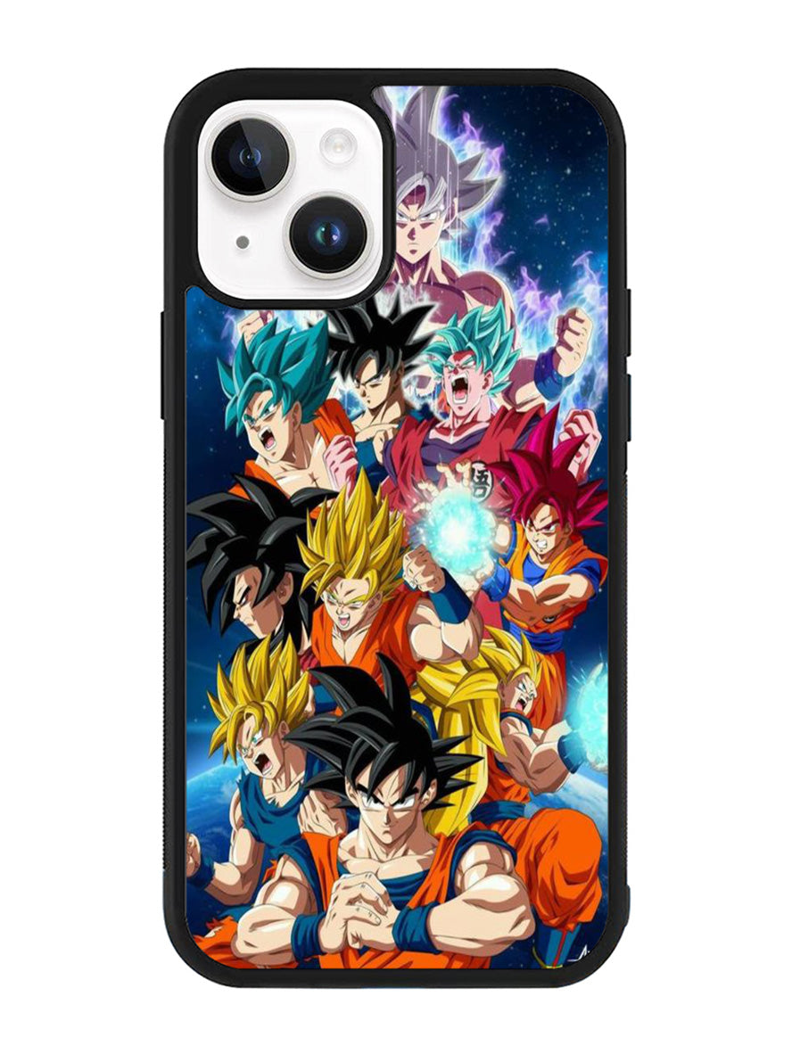 Dragonball Super Saiya iPhone 15 Plus Case OV7080
