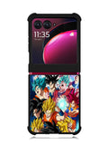 Dragonball Super Saiya Motorola Moto Razr Plus 2023 , Moto Razr+ 2023 Case