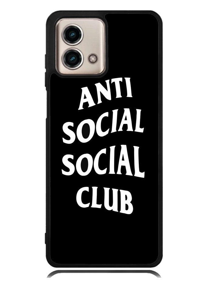 Anti Social Social Club Black White Motorola Moto G Stylus 5G 2023 Case OV7174