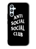 Anti Social Social Club Black White Samsung Galaxy A54 5G Case OV7174