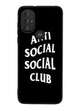 Anti Social Social Club Black White Motorola Moto G Pure 2021 , Moto G Power 2022 Case OV7174