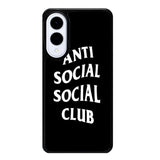Anti Social Social Club Black White Samsung Galaxy S25 Edge 5G Case OV7174