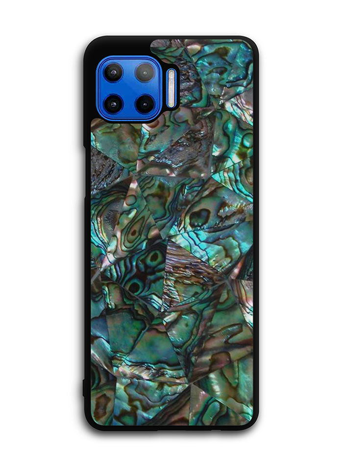 Crazy Pattern Abalone Motorola Moto One 5G Case , Moto One 5G UW Case , Moto G 5G Plus Case