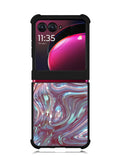 Pink Shell Abalone Motorola Moto Razr Plus 2023 , Moto Razr+ 2023 Case OV6966
