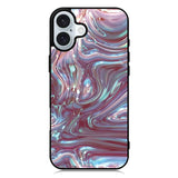Pink Shell Abalone iPhone 16 Case QC6966
