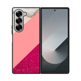 Pink Marble Beautiful Samsung Galaxy Z Fold 7 5G Case QC6964