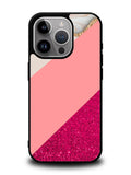 Pink Marble Beautiful iPhone 16 Pro Case OV6964