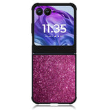 Purple Glitter Motorola Moto Razr Plus 2024 , Moto Razr+ 2024 Case