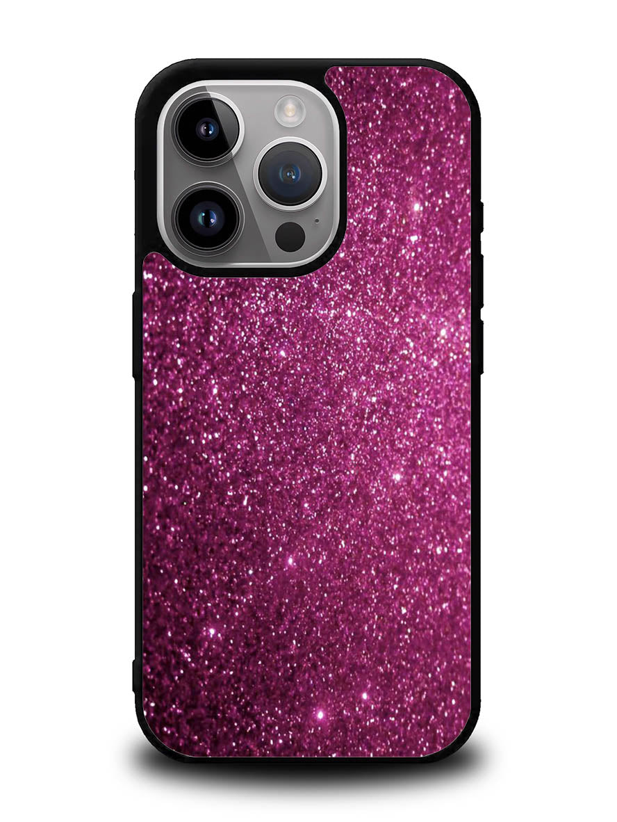 Purple Glitter iPhone 16 Pro Max Case