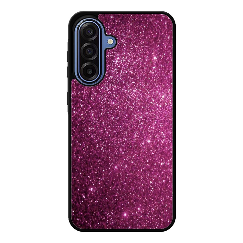 Purple Glitter Samsung Galaxy A17 Case