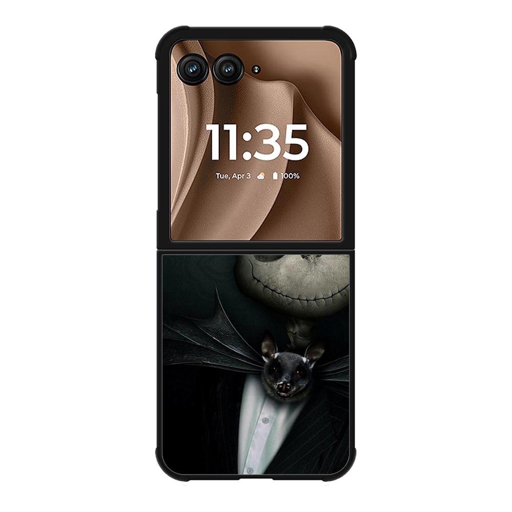 The Nightmare Before Christmas Skeleton Motorola Moto RAZR Plus 2025 Case OV6905