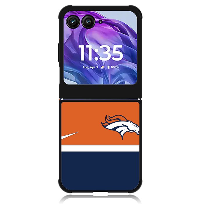 Denver Broncos Motorola Moto Razr Plus 2024 , Moto Razr+ 2024 Case OV4663