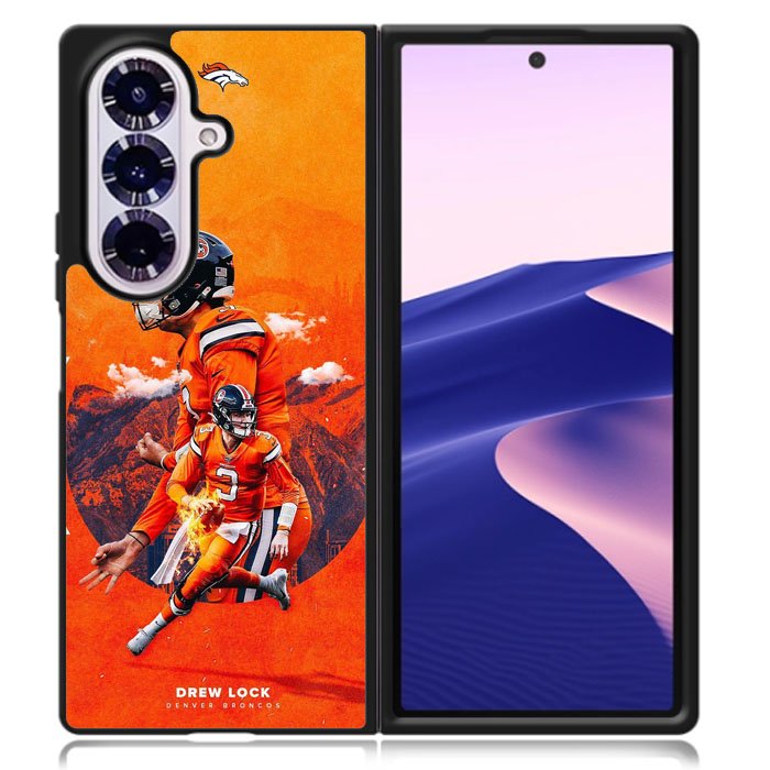 Drew Denver Broncos Samsung Galaxy Z Fold 7 Case OV7081