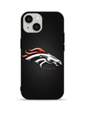 Denver Broncos Grey Background iPhone 15 Plus Case