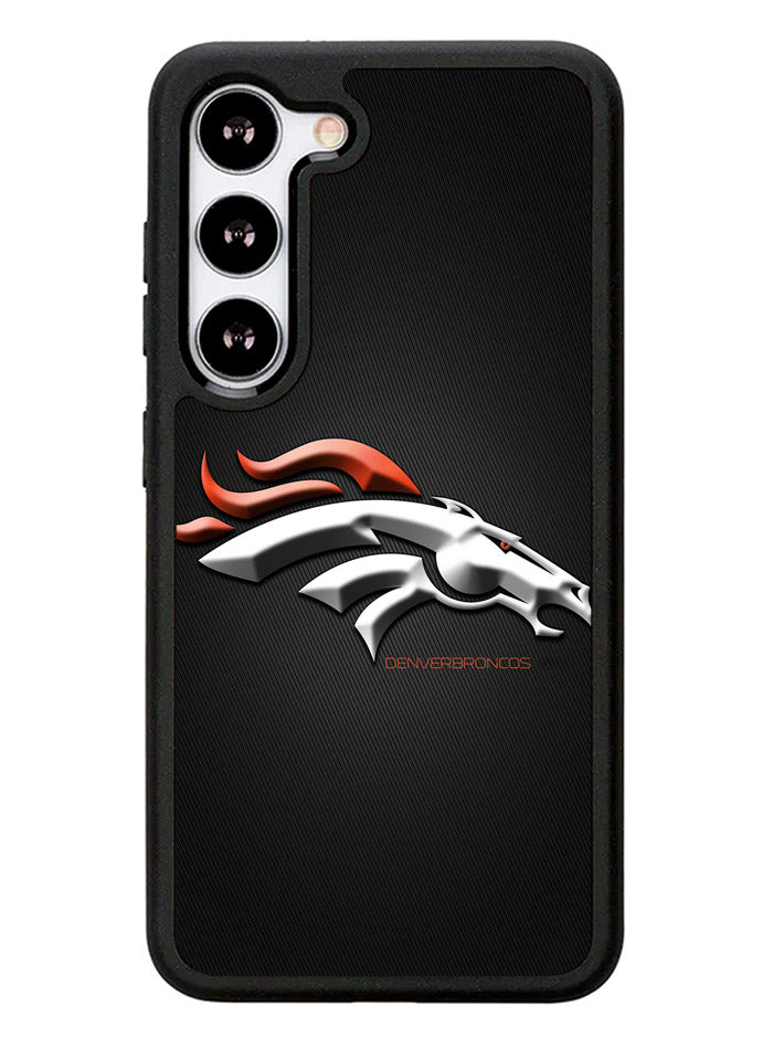 Denver Broncos Grey Background Samsung Galaxy S23 5G Case