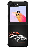 Denver Broncos Grey Background Samsung Galaxy Z Flip 5 5G 2023 Case